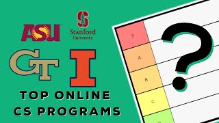 Best Online Masters Degree in Computer Science Programs  Tier List [upl. by Tade]