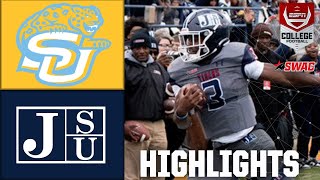 SWAC Championship Southern Jaguars vs Jackson State Tigers  Full Game Highlights [upl. by Eitsyrc]