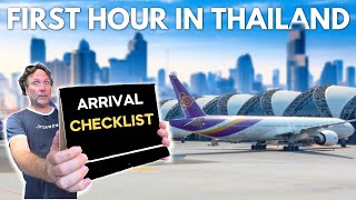 A Guide to Your First Hour in Bangkok Thailand [upl. by Yhtorod634]