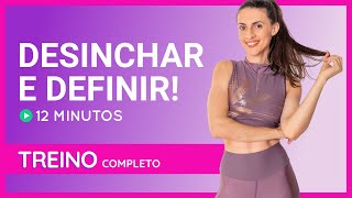 TREINO ABDOMINAL PRA DEFINIR A BARRIGA E DESINCHAR [upl. by Melena]