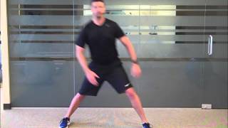 1Arm KB Lateral Lunge [upl. by Whitebook]