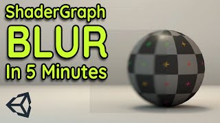 How to make Blur in Unity URP ShaderGraph [upl. by Veradi601]