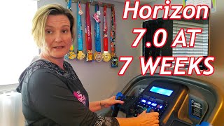 Horizon 70 AT treadmill  Review after 7 weeks of use [upl. by Rob]