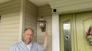 How to Install a Wireless Outdoor Security Camera [upl. by Aciruam535]