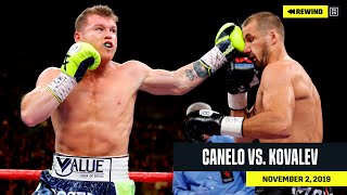 FULL FIGHT  Canelo vs Sergey Kovalev DAZN REWIND [upl. by Yntirb273]