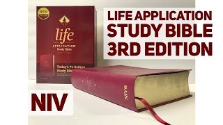 NIV Life Application Study Bible Review 3rd Edition [upl. by Demetris]