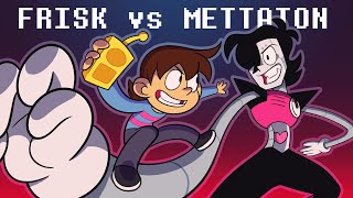 Frisk Vs Mettaton Animation [upl. by Westley]