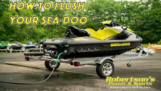 How to flush your Sea Doo [upl. by Lise]