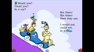 Living Books Dr Seuss Green Eggs and Ham [upl. by Acim]