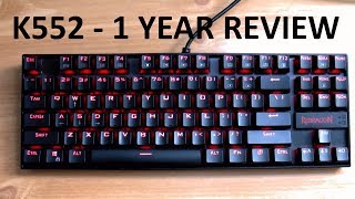 Red Dragon Kumara K552  Best Budget Mechanical Keyboard  15 Year REVIEW [upl. by Artep]