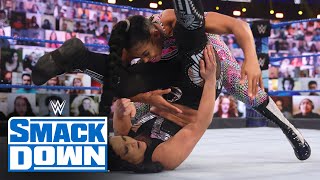 Bianca Belair vs Shayna Baszler SmackDown March 19 2021 [upl. by Bez]