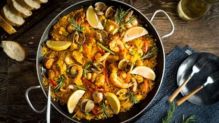 Paella de Mariscos y Carne [upl. by Halverson]