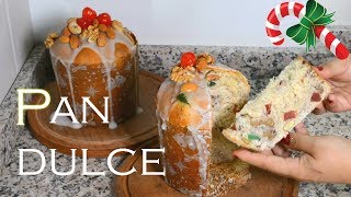 Pan dulce RECETA NAVIDEÑA panettone FACIL [upl. by Alodie]