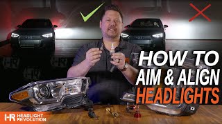 How to Aim and Align Your Headlights [upl. by Polk]