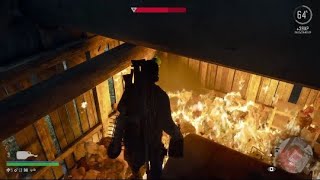 THE EASIEST WAY TO CLEAR THE SAWMILL HORDE GLITCH  DAYS GONE PS4 [upl. by Ribble]