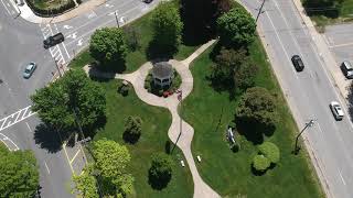 Billerica Town Center  Drone Aerial View [upl. by Htiekram]