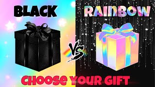 Choose your gift  Black VS Rainbow Lisa or Lena [upl. by Leifer]