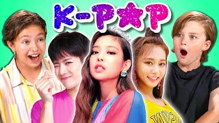 Kids React To KPop [upl. by Leoine]