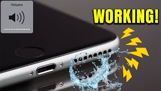 Sound To Remove Water From Phone Speaker  GUARANTEED [upl. by Icnarf]