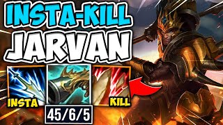 NEW Jarvan Top is ACTUALLY OP Best BuildRunes  Jarvan IV top Guide Season 11 League of Legends [upl. by Neelrak454]