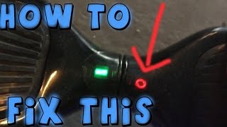 RED FLASHING LIGHT HOW TO FIX YOUR HOVERBOARD [upl. by Faxon102]