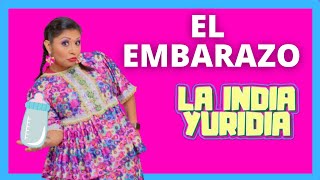 El Embarazo y sus dificultades   La India Yuridia Comedia [upl. by Anekam441]