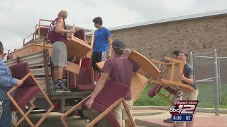 Floresville High School getting ready for students to return [upl. by Canotas490]