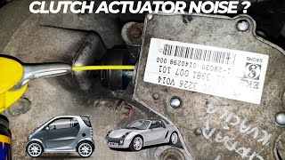 Clutch Actuator Maintenance  Smart Cars [upl. by Malvina]