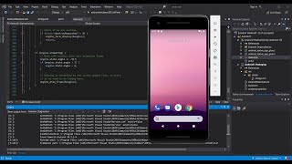 Java Android App in Visual Studio 2019  Getting Started [upl. by Karen815]