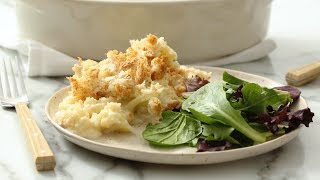 Easy Cauliflower Gratin  Martha Stewart [upl. by Chien]