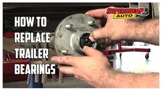 How to  Replace Trailer Wheel Bearings  Supercheap Auto [upl. by Frazier]