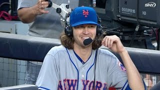 NYMNYY deGrom speaks on win season progression [upl. by Biles684]