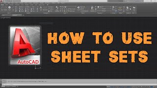 AutoCAD  How To Use Sheet Sets [upl. by Ecirb]