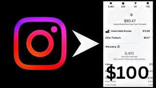 How to Monetize yourself on INSTAGRAM [upl. by Laehcym]