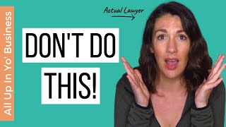 The 1 Most Common Single Member LLC Mistake  How to Start an LLC THE RIGHT WAY [upl. by Niwdla]