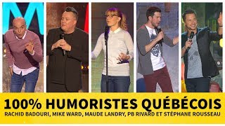 100 Humoristes québécois [upl. by Anawik]