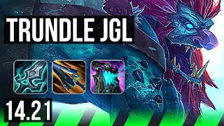 TRUNDLE vs WUKONG JGL  8319  EUNE Master  1421 [upl. by Jahdai]