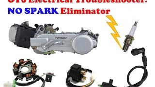 GY6 Electrical Troubleshooting Tutorial  “No Spark” Eliminator [upl. by Hgielyak556]