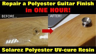 How to Repair a Polyester Guitar Finish [upl. by Mattox320]