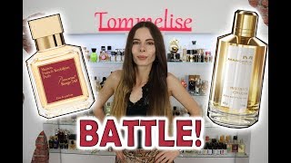 PERFUME BATTLE BACCARAT ROUGE 540 vs INSTANT CRUSH  Tommelise [upl. by Lamont986]