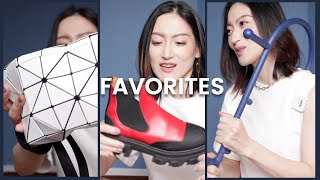 My current favorites｜日常实用好物｜三宅一生包包好穿的外套和鞋子按摩神器｜Everlane Ganni Issey Miyake Welldone [upl. by Sixla]