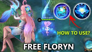 FLORYN TUTORIAL BUILD EMBLEM  MOBILE LEGENDS [upl. by Gere192]