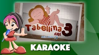 La canzoncina di Isabellatabellina del 3  Versione karaoke MelaEducational [upl. by Eimar]