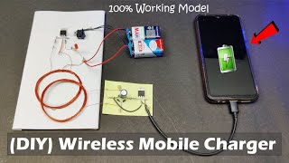 How to make Wireless Mobile Charger [upl. by Asirap]