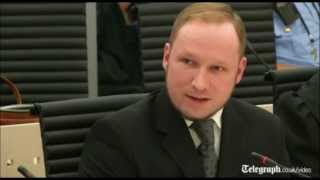 Anders Breivik I regret not killing more people [upl. by Htebsle]