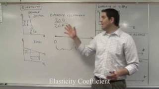 Elasticity of Demand and Supply Coefficients Micro Topic 24 and 25 [upl. by Aikahs]