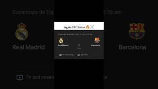 Real madrid vs Barcelona  football [upl. by Blakeley184]