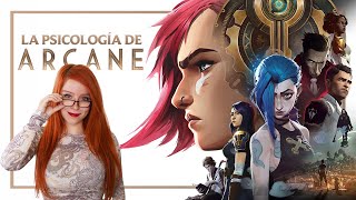 PSICÓLOGA ANALIZA ARCANE LEAGUE OF LEGENDS [upl. by Nabetse]