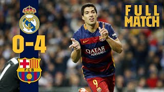 FULL MATCH Real Madrid  Barça 2015 Thriller in El Clásico [upl. by Annodahs]