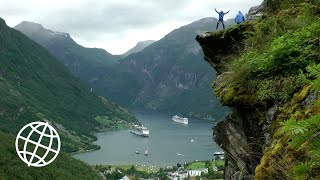 Geirangerfjord Norway Amazing Places [upl. by Nnairda]